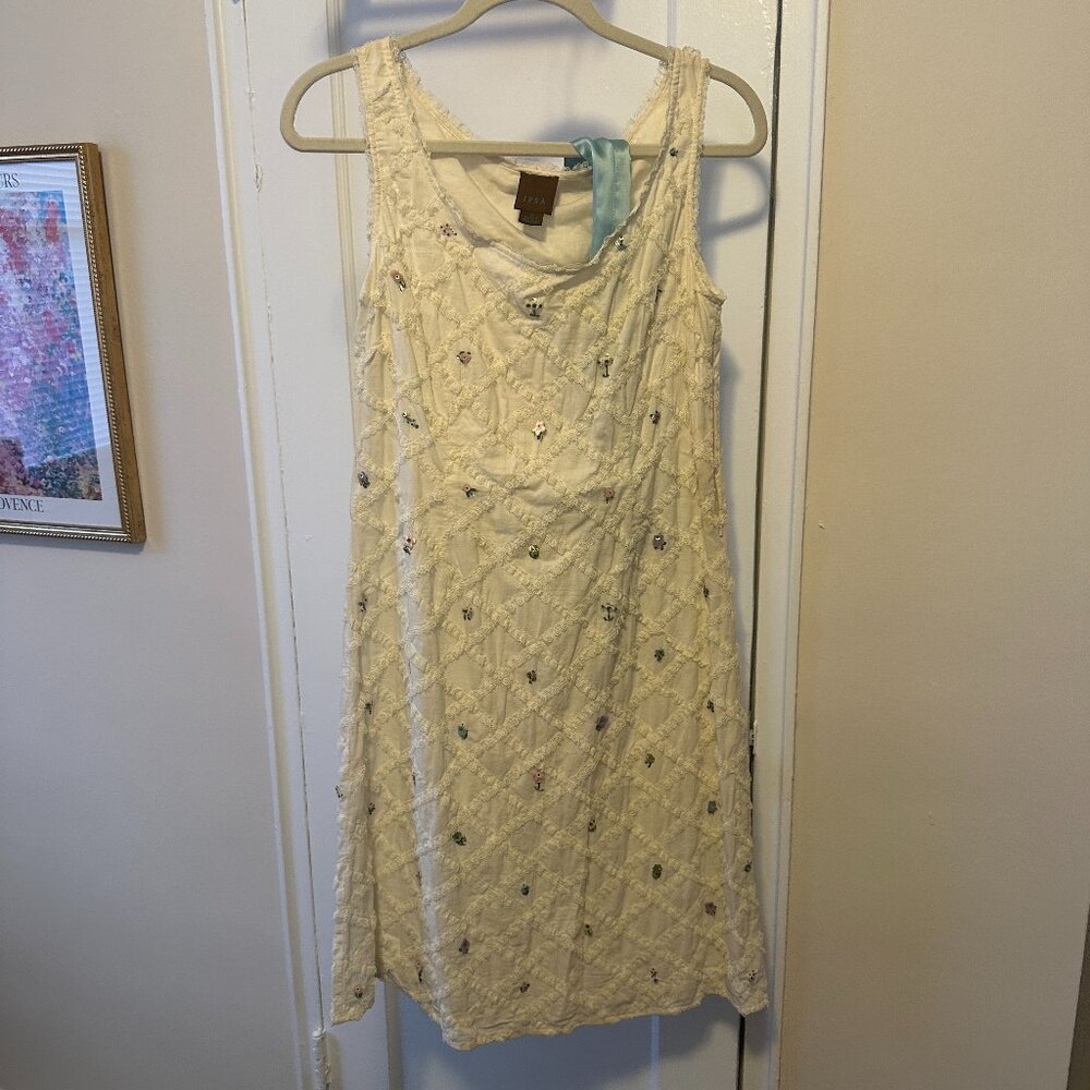 Elegant Cream Mini Dress